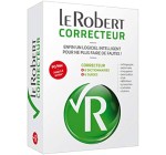 Robert Laffont: 3 logiciels PC/Mac "Le Robert Correcteur" à gagner