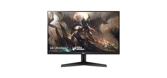 Amazon: Ecran PC gaming 24" LG UltraGear 24GN600-B à 169,99€
