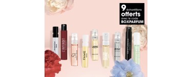 Sephora: 9 échantillons de parfums offerts dès 80€ d'achat