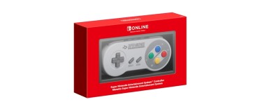 Nintendo: Manette Super Nintendo Entertainment System pour Nintendo Switch à 29.99€