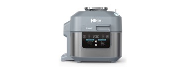 Veepee: Cuiseur rapide Ninja Speedi 10 en 1 Rapid Cooker - 10 modes de cuisson, 5,7L, Gris à 139,99€