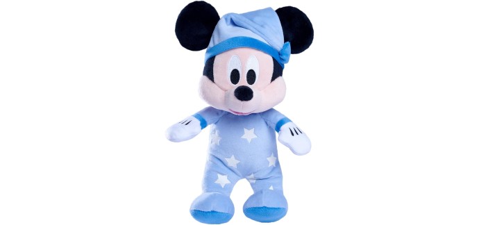 Amazon: Peluche Simba Disney Mickey Mouse - 25cm à 9,99€