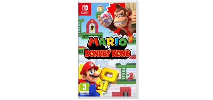 E.Leclerc: Jeu Mario vs. Donkey Kong sur Nintendo Switch à 36,79€
