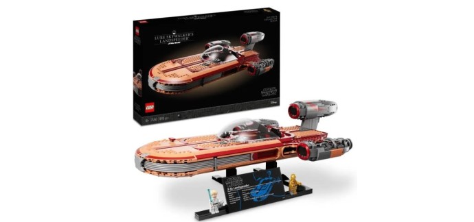 Cdiscount: LEGO Star Wars Le Landspeeder de Luke Skywalker - 75341 à 179,99€