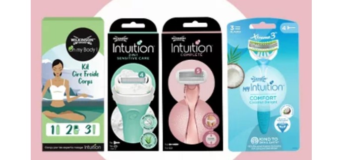 Cosmopolitan: 10 lots de 4 produits de rasage Wilkinson à gagner