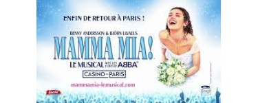 Nostalgie: 1 séjour pour 2 personnes à Paris avec des invitations pour le spectacle "Mamma Mia" à gagner