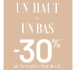 Bréal: Un haut + Un bas achetés = -30%