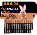 Amazon: Lot de 24 piles AAA Duracell Plus Alcalines 1,5V à 13,78€