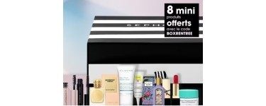 Sephora: 8 mini produits en cadeau à partir de 100€ de commande  