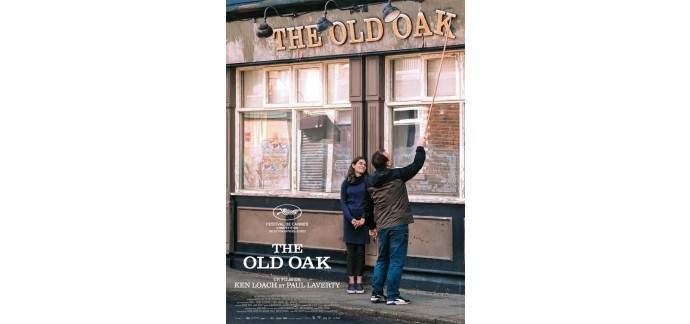 FranceTV: 45 lots de 4 places de cinéma pour le film "The Old Oak" à gagner