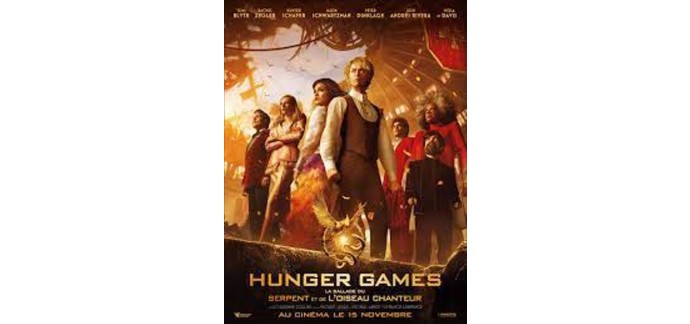 Carrefour: 200 places de cinéma pour le film "Hunger Games 5" à gagner