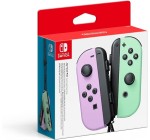 Amazon: Paire de Manettes Nintendo Joy-Con Gauche Violet Pastel et Droite Vert Pastel à 64,90€