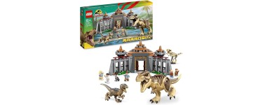 Amazon: LEGO Jurassic Park Le Centre des Visiteurs: l’Attaque du T. Rex et du Vélociraptor - 76961 à 112,88€