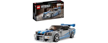 Amazon: LEGO Speed Champions Nissan Skyline GT-R (R34) 2 Fast 2 Furious - 76917 à 17,99€