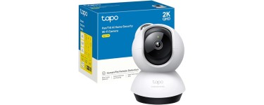 Amazon: Caméra Surveillance WiFi intérieure Tapo C220 - 2K 4MP à 34,90€
