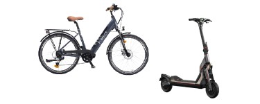 Roady: 1 vélo à assistance électrique Perfect, 1 trottinette électrique Segway à gagner