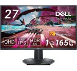 Amazon: Ecran PC Gaming 27" Dell G2724D - QHD, 165Hz, Fast IPS, 1ms, AMD FreeSync Premium à 255,20€