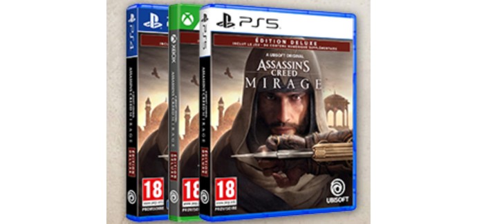 Jeux-Gratuits.com: 1 jeu vidéo "Assassin's Creed Mirage" à gagner
