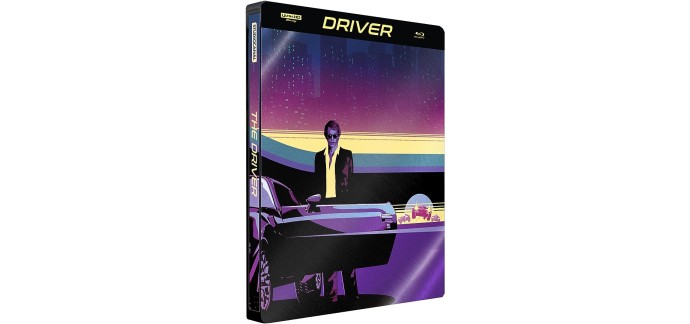 Amazon: The Driver (1978) Steelbook Blu-Ray 4k Ultra HD à 14,99€