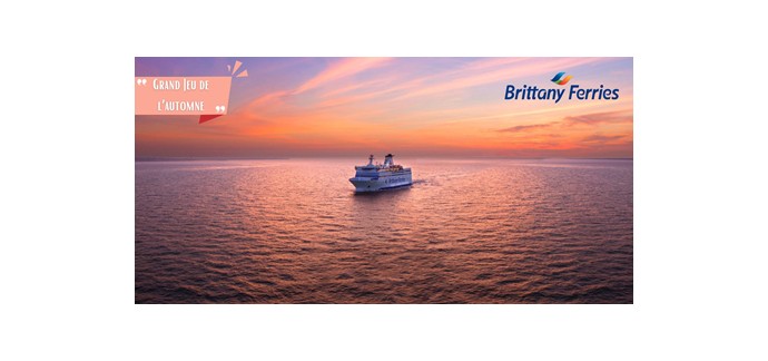 Femme Actuelle: 2 cartes cadeaux Brittany Ferries de 1000€ à gagner