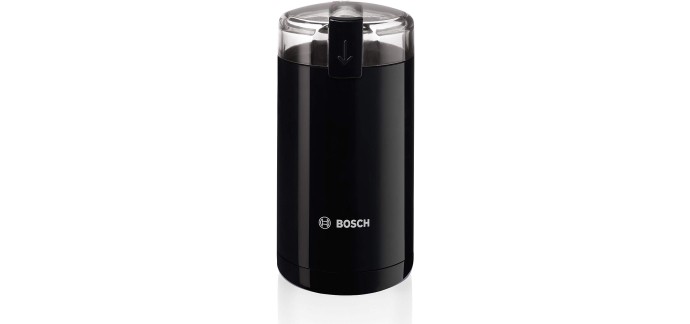 Amazon: Moulin à café Kitchen Bosch Electroménager TSM6A013B, Noir à 15,90€