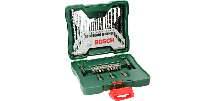 Amazon: Coffret de mèches 33 pièces Bosch Accessories S-line à 17,62€