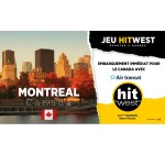Hitwest: 1 lot de 2 billets d'avion A/R pour le Canada à gagner