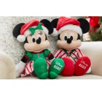 shopDisney: 1 peluche Mickey ou Minnie spéciale Noël à 15€ dès 15€ d'achat