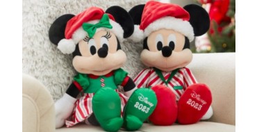 shopDisney: 1 peluche Mickey ou Minnie spéciale Noël à 15€ dès 15€ d'achat