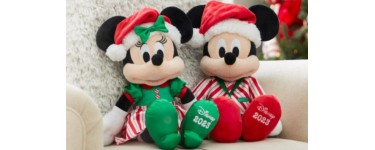 Disney Store: 1 peluche Mickey ou Minnie spéciale Noël à 15€ dès 15€ d'achat