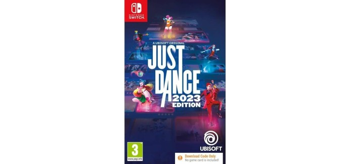 Amazon: Just Dance 2023 sur Nintendo Switch - Edition Code en Boîte à 24,99€