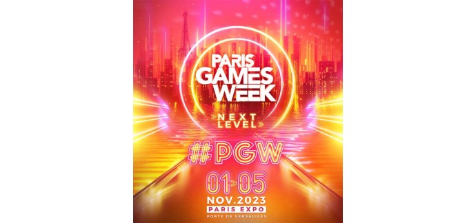 FranceTV: 1 x 2 invitations pour le salon Paris Games Week, édition 2023 à gagner