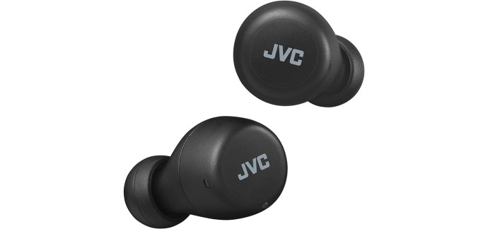 Amazon: Écouteurs sans Fil JVC Gumy Mini HA-Z55T-B à 29,99€