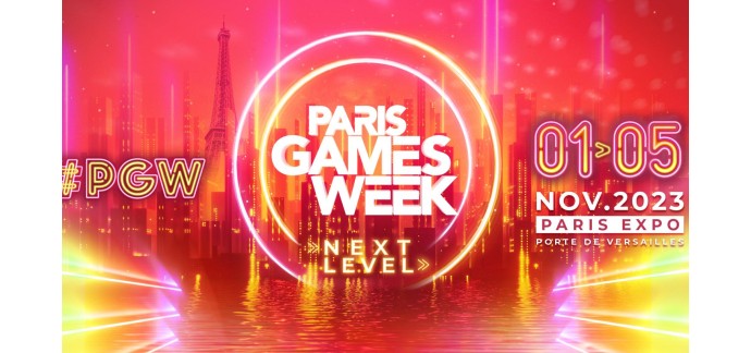 NRJ: 5 lots de 2 entrées pour le salon "Paris Games Week" à gagner