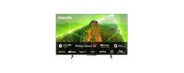 Rue du Commerce: TV LED 4K UHD 65" Philips 65PUS8108/12 2023 -  Dalle VA 60Hz, Smart TV avec NewOS à 649€