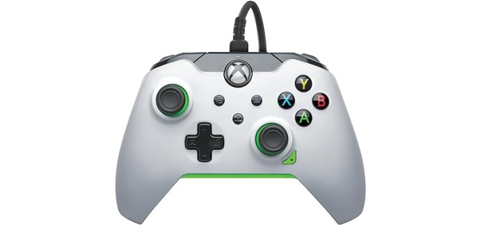 Amazon: Manette Filaire Pdp pour Xbox Series X|S - Neon Blanc à 24,49€