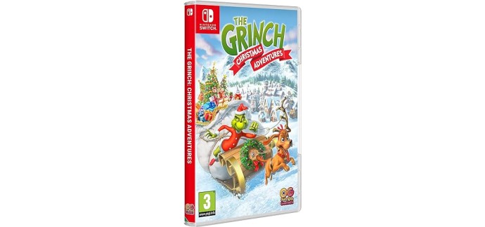 Amazon: Jeu The Grinch: Christmas Adventures sur Nintendo Switch à 30,25€