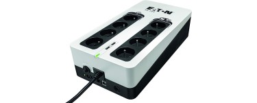 Amazon: Onduleur Parafoudre Eaton 3S 700 FR - 8 prises FR, Silencieux, 2 ports de charge USB Type-A à 89,29€