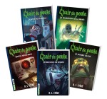 Familiscope: Des livres jeunesse "Chair de poule" + des entrées au parc La Mer de Sable à gagner