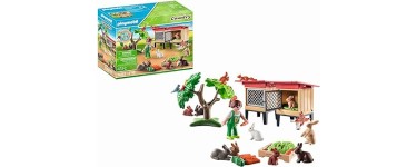 Amazon: Playmobil Country Enfant avec enclos et Lapins - 71252 à 11,99€