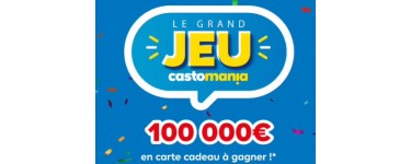 Castorama: 74 000€ de cartes cadeaux, la réalisation d'un projet de votre choix d’une valeur de 1 000€ à gagner