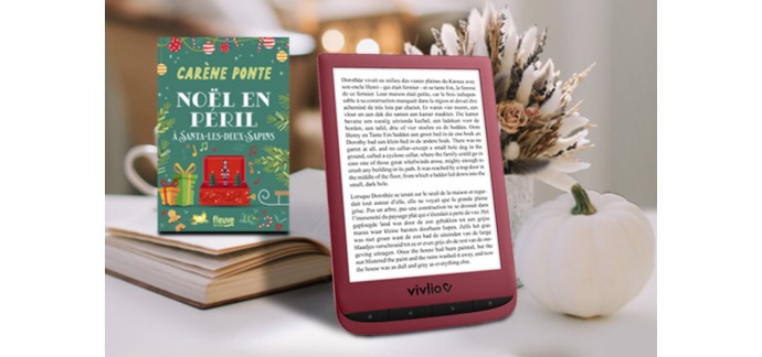 E.Leclerc: 1 liseuse Touch Lux 5 avec le roman "Noël en péril" de Carène Ponte à gagner