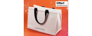 Sephora: Un sac cabas en cadeau dès 250€ d'achat