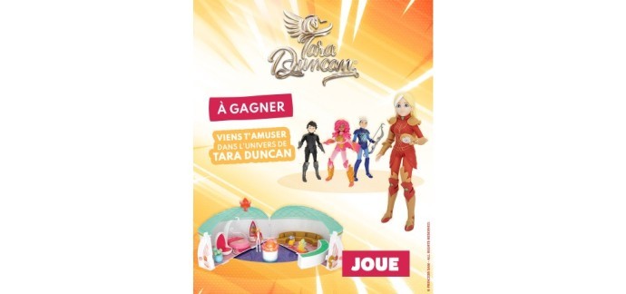 Gulli: 3 lots de 4 poupées Tara Duncan, 2 lots d'accessoires "La chambre de Tara" à gagner