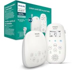 Amazon: Écoute-bébé Audio Philips Avent SCD713/26 avec Technologie DECT à 74,99€