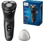Amazon: Rasoir électrique Wet & Dry pour hommes Philips Electric Shaver Series 3000 S3145/00 à 49,99€