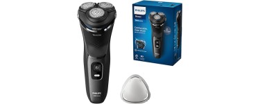 Amazon: Rasoir électrique Wet & Dry pour hommes Philips Electric Shaver Series 3000 S3145/00 à 49,99€