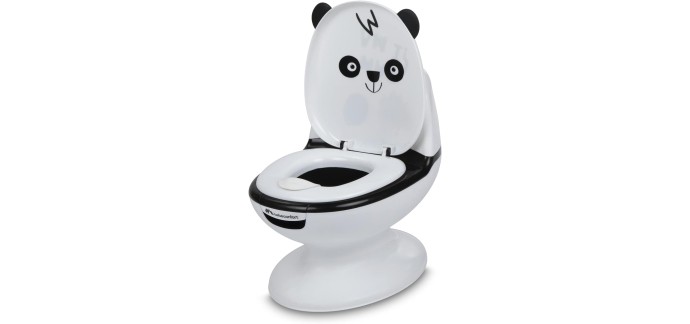 Amazon: Mini Toilettes pour bébé Bebeconfort - Panda avec bruit chasse d'eau à 29,99€