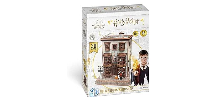Amazon: Puzzle 3D Asmodee CubicFun Harry Potter Boutique Ollivander à 14,29€