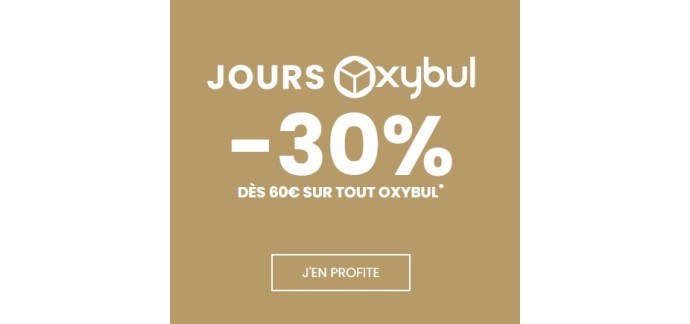 Oxybul éveil et jeux: 30% de réduction dès 60€ d'achat